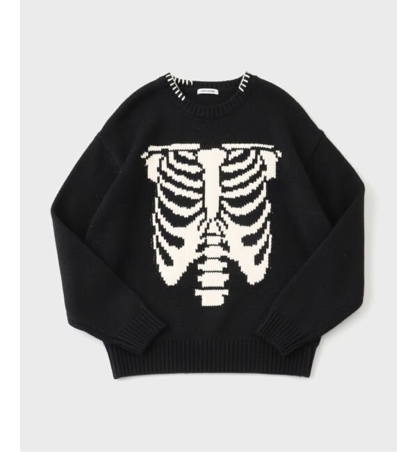 JOINT WORKS「J ビッグモチーフ ヘビーニット」|ニット・セーター|ブラック A