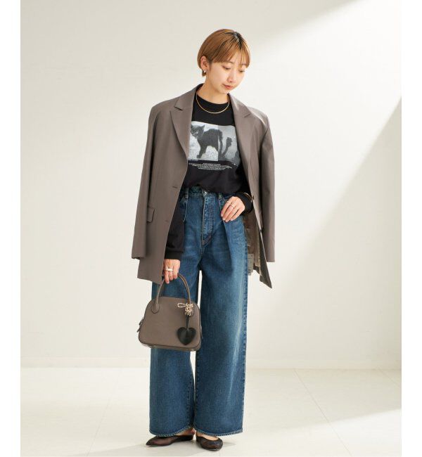 Plage「《追加》MAISON CANAU / メゾン カナウ ROUND BOSTON Sバッグ」|ハンドバッグ|