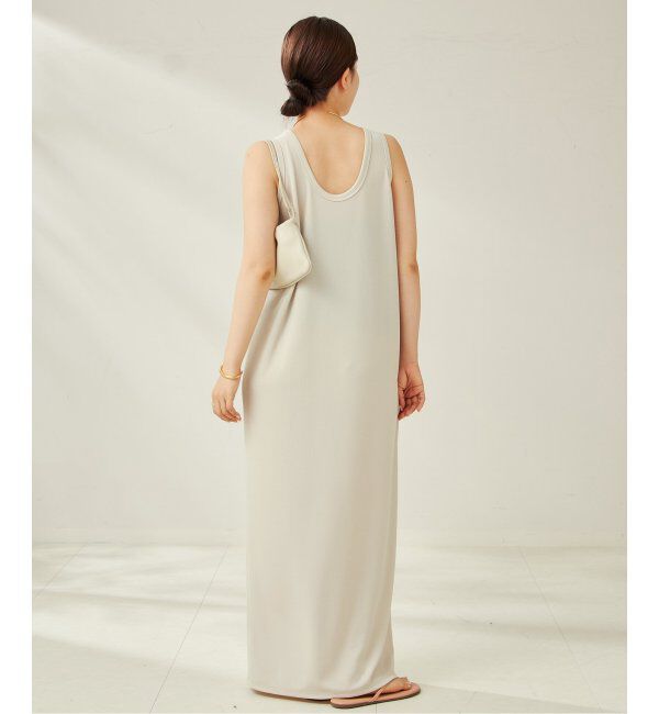 Plage「《一部カラーWEB限定追加》リブタンクワンピース 4」|ワンピース|