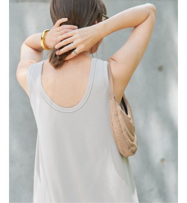 Plage「《一部カラーWEB限定追加》リブタンクワンピース 4」|ワンピース|