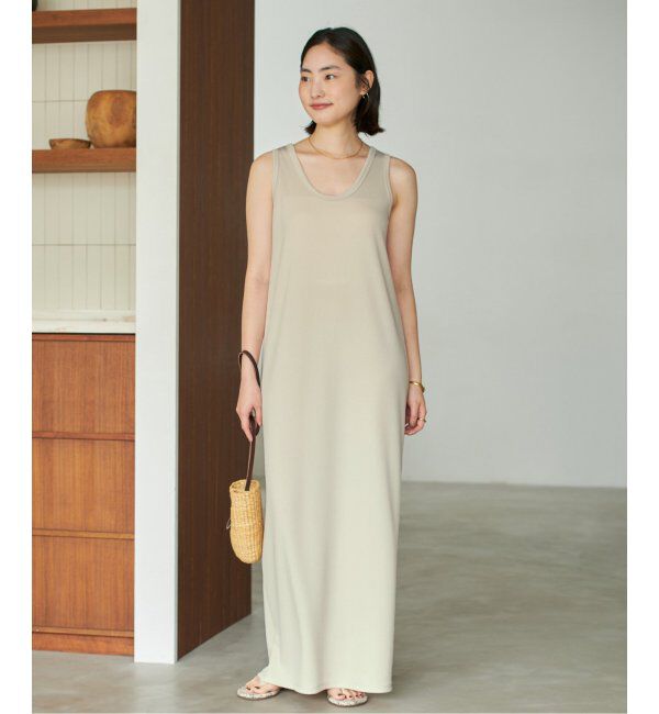 Plage「《一部カラーWEB限定追加》リブタンクワンピース 4」|ワンピース|