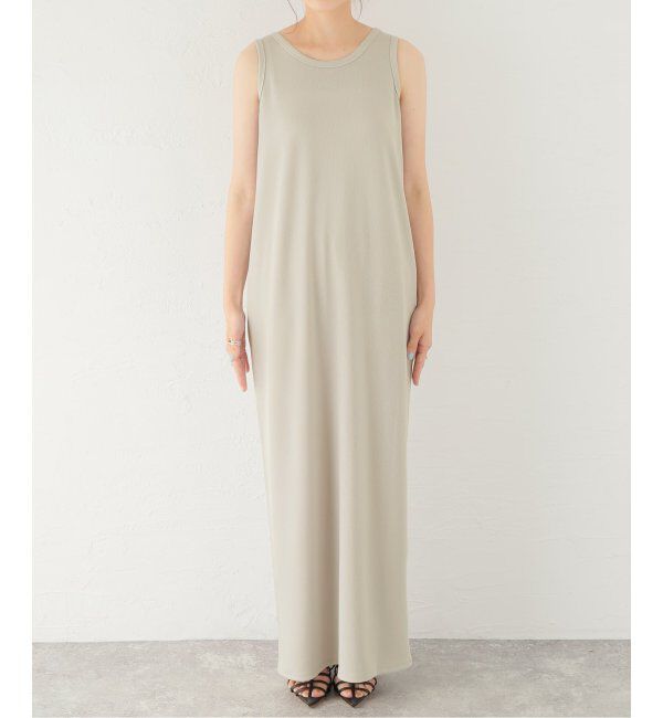 Plage「《一部カラーWEB限定追加》リブタンクワンピース 4」|ワンピース|