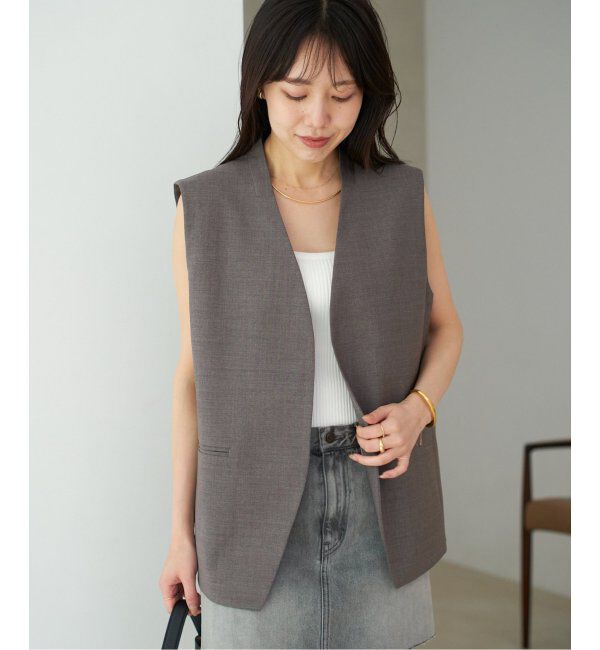 Plage「《一部カラー有楽町店・WEB限定追加》calla lily ジレ」|その他|