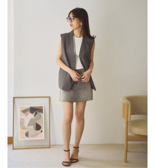 Plage「《一部カラー有楽町店・WEB限定追加》calla lily ジレ」|その他|