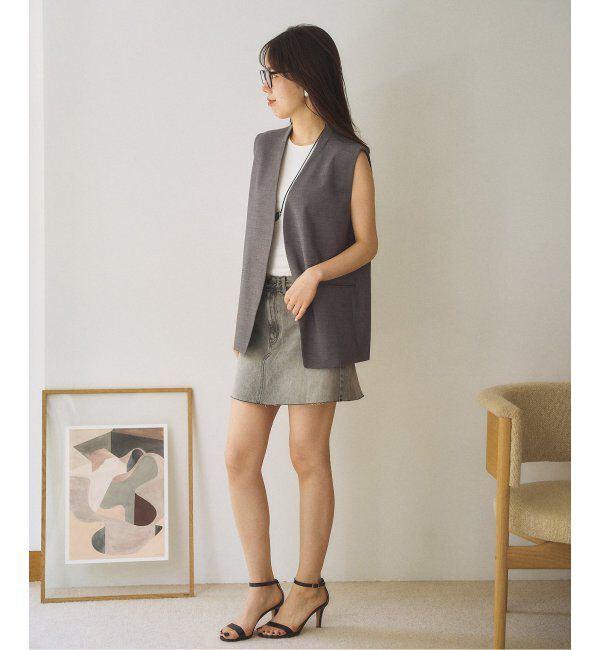 Plage「《一部カラー有楽町店・WEB限定追加》calla lily ジレ」|その他|