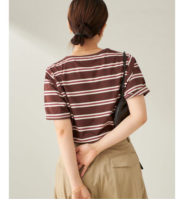 Plage「マルチボーダーTシャツ」|Tシャツ・カットソー|