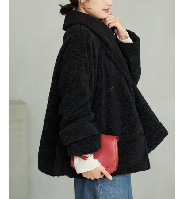 Plage「TRADITIONAL WEATHERWEAR 別注 ECO FUR Pコート」|ピーコート|