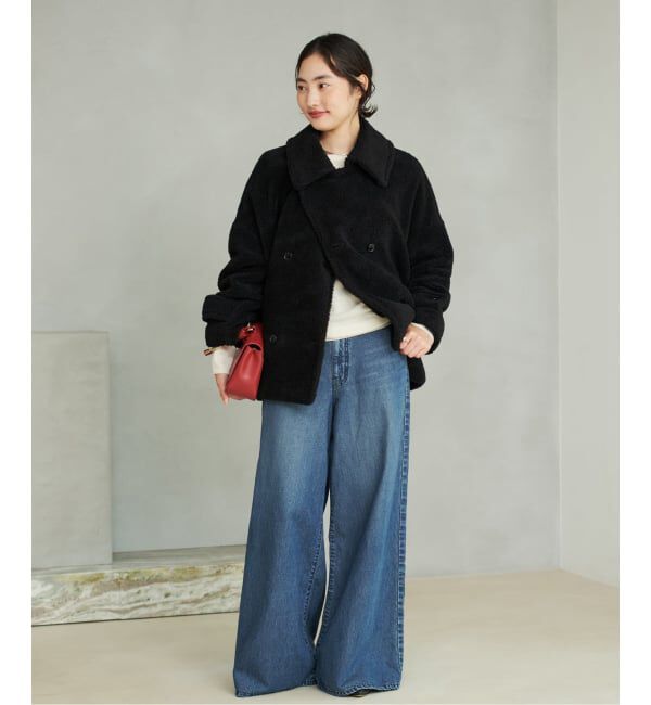 Plage「TRADITIONAL WEATHERWEAR 別注 ECO FUR Pコート」|ピーコート|