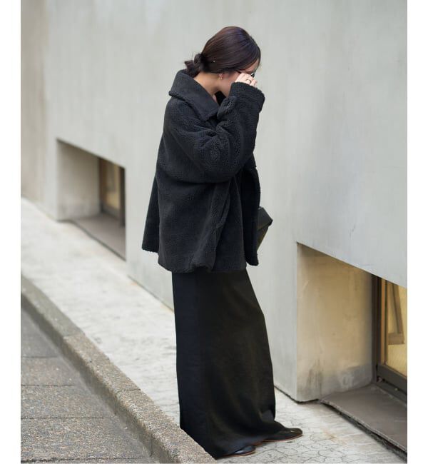 Plage「TRADITIONAL WEATHERWEAR 別注 ECO FUR Pコート」|ピーコート|