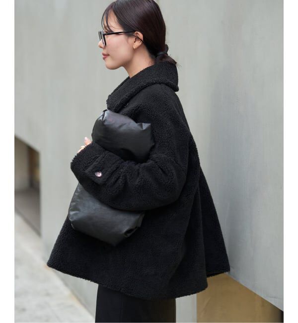 Plage「TRADITIONAL WEATHERWEAR 別注 ECO FUR Pコート」|ピーコート|