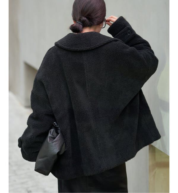 Plage「TRADITIONAL WEATHERWEAR 別注 ECO FUR Pコート」|ピーコート|