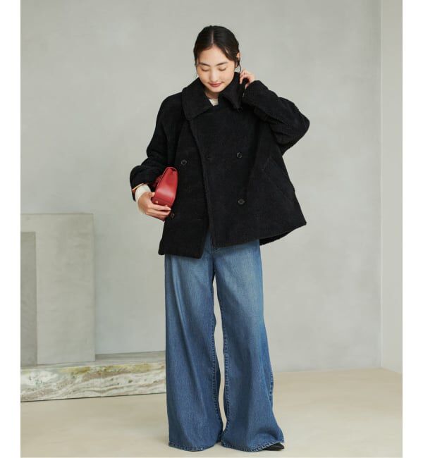 Plage「TRADITIONAL WEATHERWEAR 別注 ECO FUR Pコート」|ピーコート|