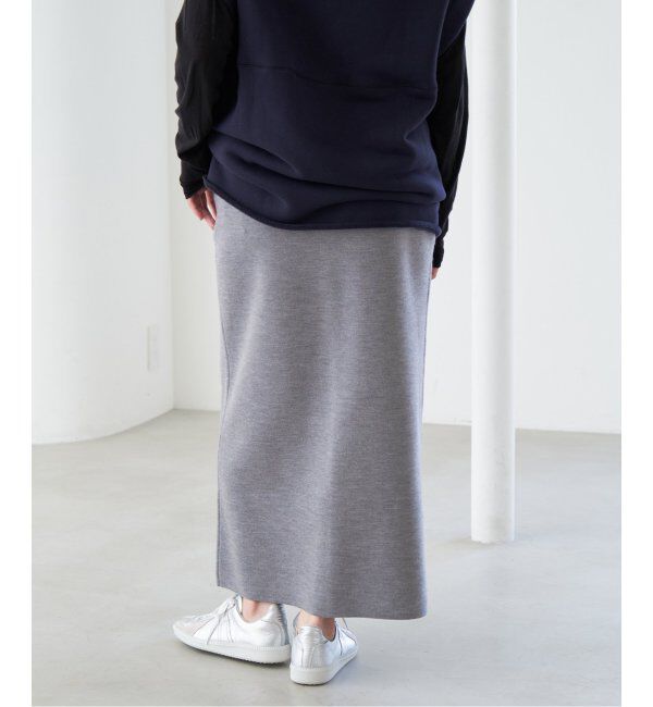 IENA「スーパーファインスムースニットスカート」|スカート|