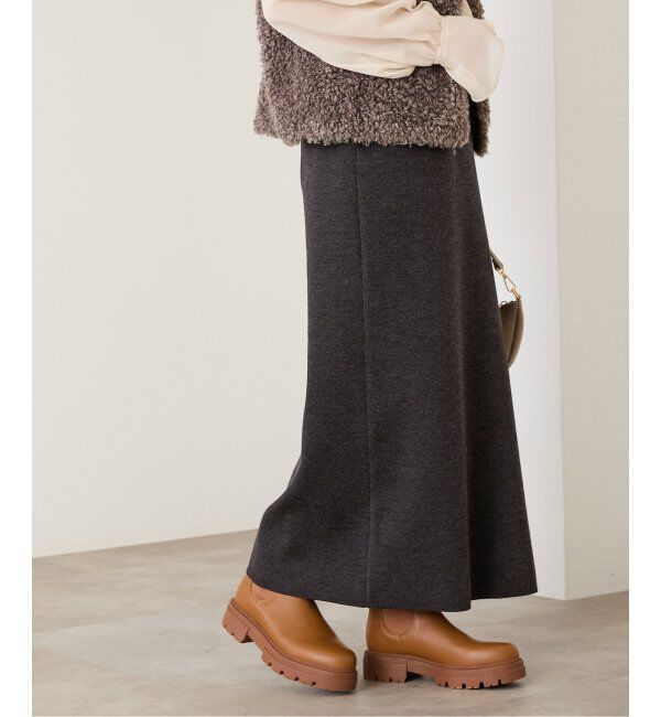 IENA「スーパーファインスムースニットスカート」|スカート|