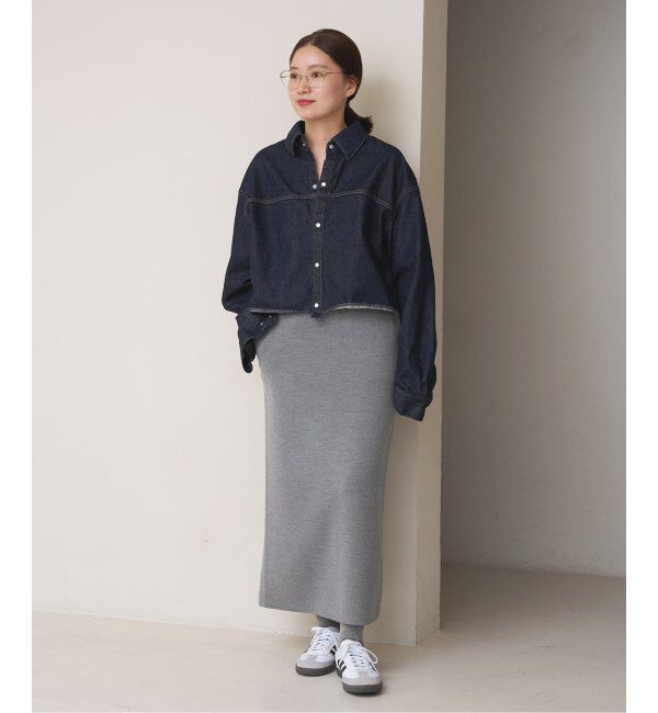 IENA「スーパーファインスムースニットスカート」|スカート|