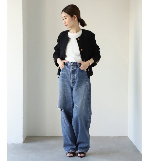 VERMEIL par iena「《追加》NEEDBY heritage（ニードバイ ヘリテージ ）vintage NO.3 10years broken」|デニム|