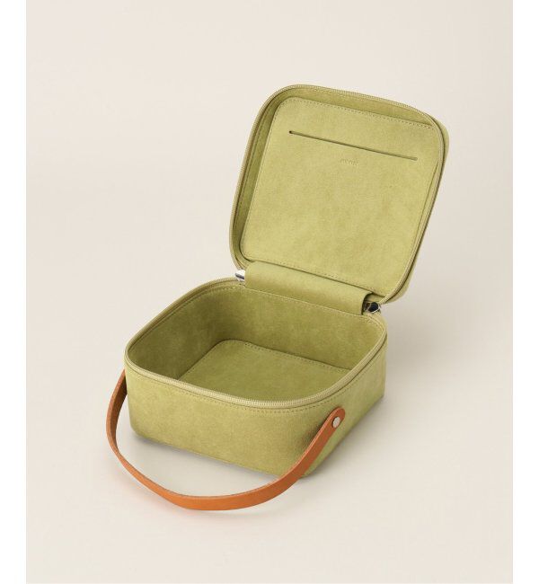 IENA LA BOUCLE「AURALEE/オーラリー LEATHER SMALL TRAVEL CASE MADE B バッグ A24AB03AE」|ハンドバッグ|