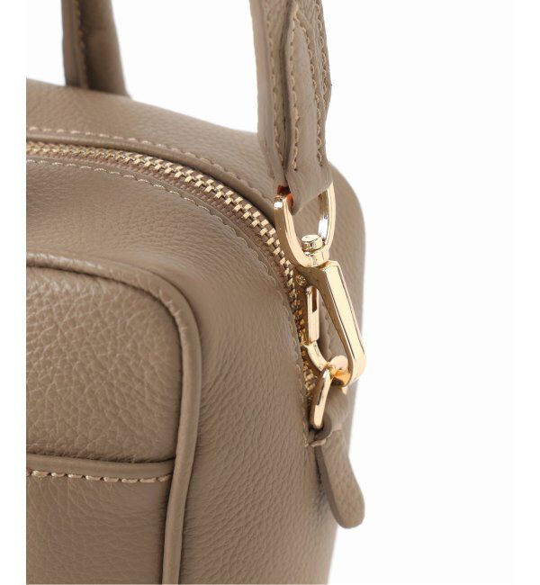 IENA「《追加3》Manuel MILANO/マニュエルミラノ レザーバッグ」|ハンドバッグ|