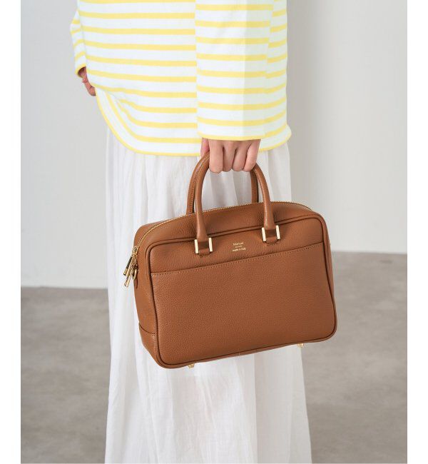 IENA「《追加3》Manuel MILANO/マニュエルミラノ レザーバッグ」|ハンドバッグ|