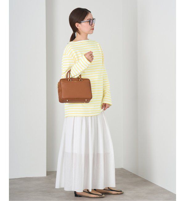 IENA「《追加3》Manuel MILANO/マニュエルミラノ レザーバッグ」|ハンドバッグ|