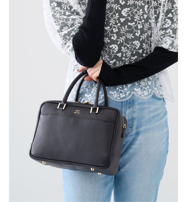 IENA「《追加3》Manuel MILANO/マニュエルミラノ レザーバッグ」|ハンドバッグ|