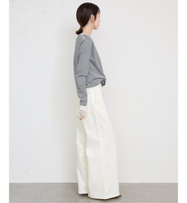 SLOBE IENA「《追加11》レイヤードスリーブロンTEE」|Tシャツ・カットソー|