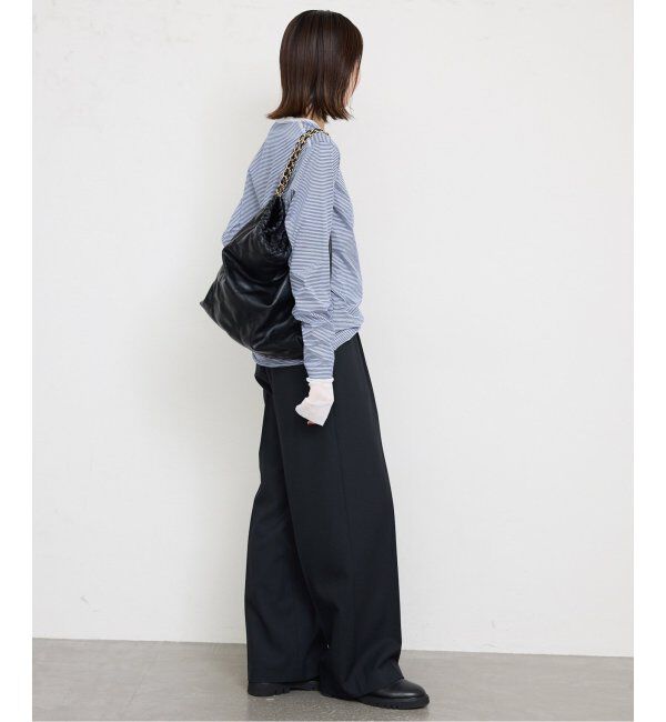 SLOBE IENA「《追加11》レイヤードスリーブロンTEE」|Tシャツ・カットソー|