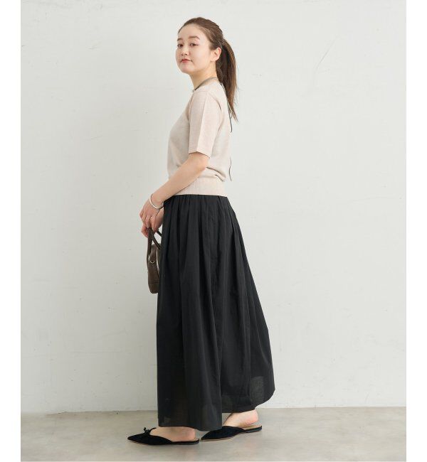 IENA「LEVITAハーフスリーブプルオーバー」|ニット・セーター|