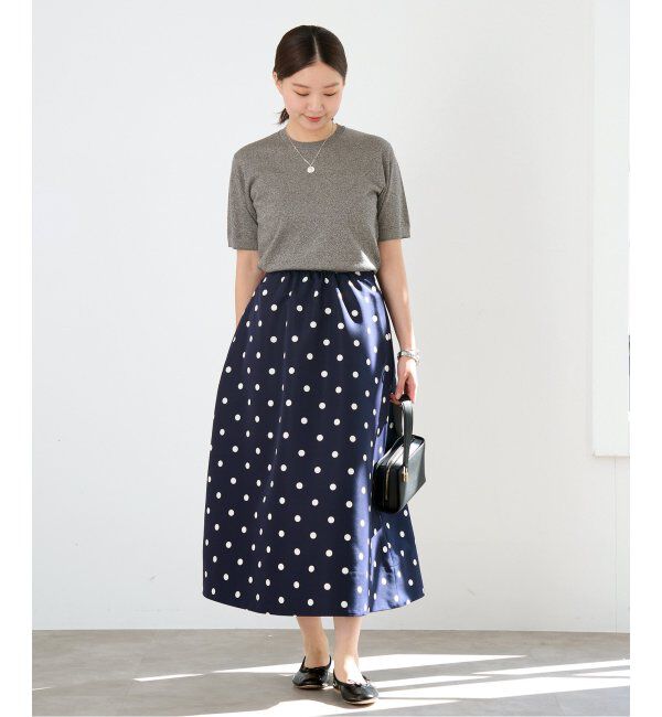 IENA「LEVITAハーフスリーブプルオーバー」|ニット・セーター|