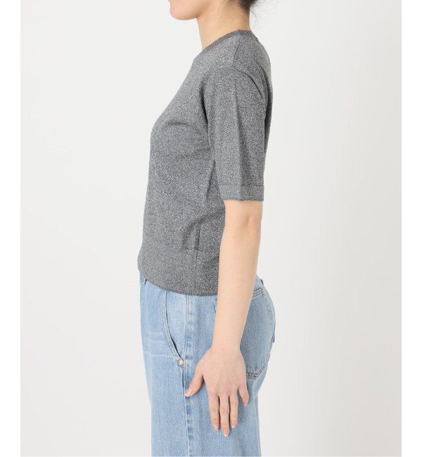 IENA「LEVITAハーフスリーブプルオーバー」|ニット・セーター|