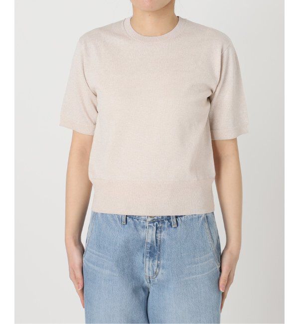 IENA「LEVITAハーフスリーブプルオーバー」|ニット・セーター|