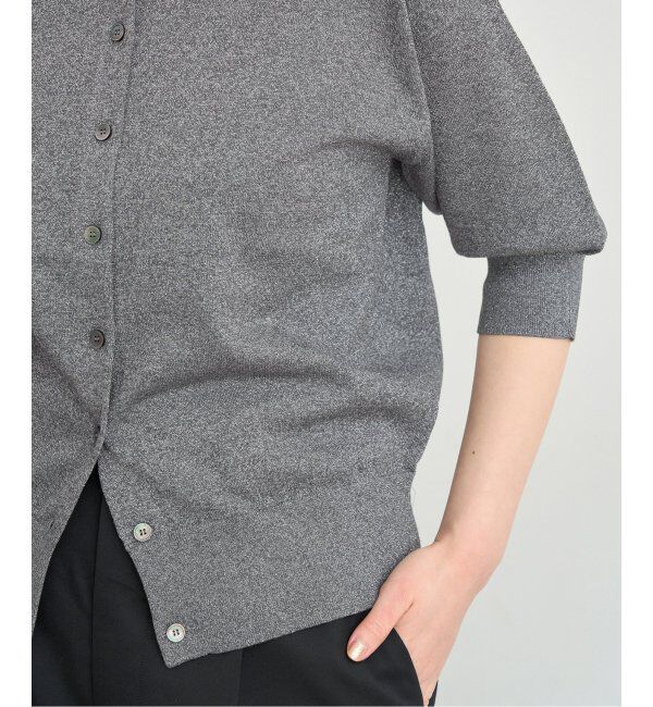 IENA「LEVITAクルーカーディガン」|カーディガン|