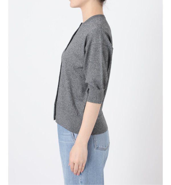 IENA「LEVITAクルーカーディガン」|カーディガン|