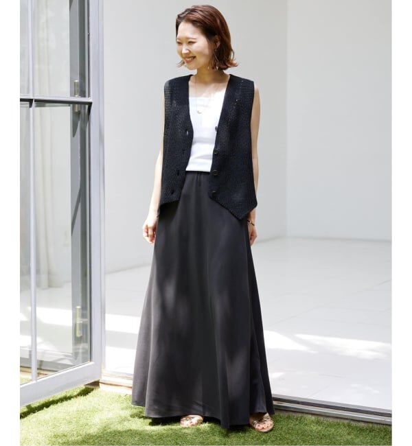 SLOBE IENA「《追加》ニットジレ」|ニット・セーター|