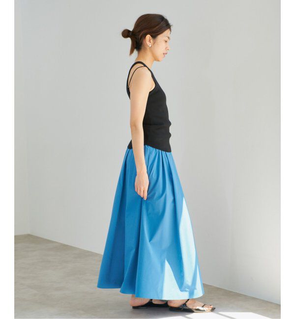 IENA「《一部カラー店舗限定》タイプライターフレアスカート」|スカート|