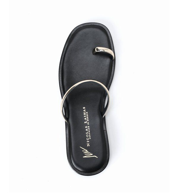 IENA「《追加》NICOLAS LAINAS/ニコラスライナス フラットサンダル」|サンダル|