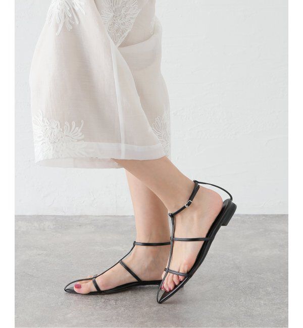 IENA「IENA Tストラップサンダル」|サンダル|