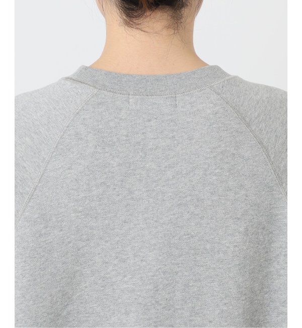 SLOBE IENA「《追加》ラメ裏毛ハーフスリーブプルオーバー」|スウェット・ジャージ|