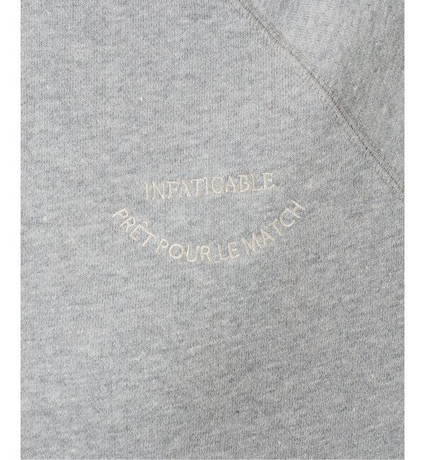 SLOBE IENA「《追加》ラメ裏毛ハーフスリーブプルオーバー」|スウェット・ジャージ|