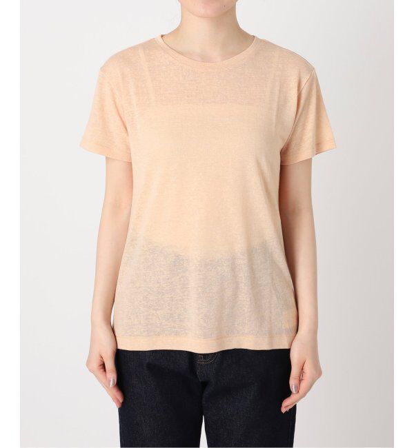 SLOBE IENA「《追加2》スラブ5分袖TEE」|Tシャツ・カットソー|