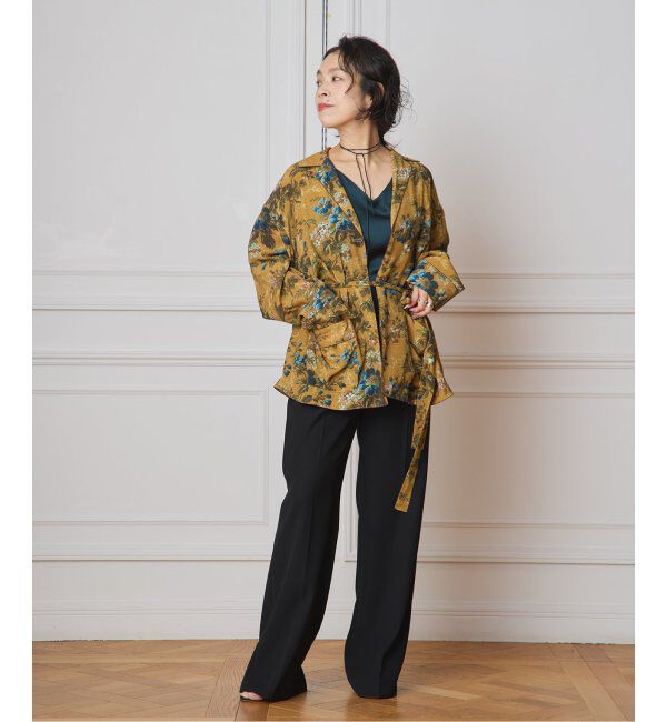 IENA LA BOUCLE「IENA LA BOUCLE Vintageプリントシャツジャケット」|その他|