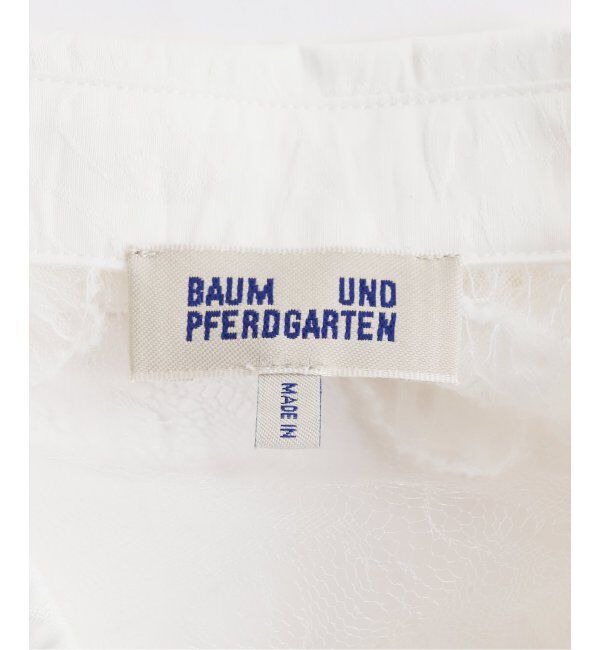 IENA LA BOUCLE「BAUM UND PFERDGARTEN/バウム ウンド ヘルガーデン シャツ ANNICA24283」|シャツ・ブラウス|