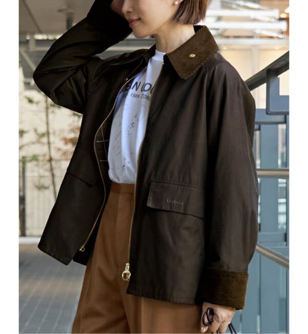 IENA「Barbour/バブアー 別注 LADIES BORROWDALE/ボロウデイル ジャケット」|その他|ブラウン