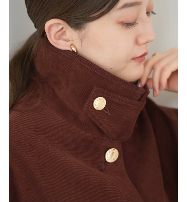 IENA「MACKINTOSH/マッキントッシュ 別注 HUMBIE JACKET コーデュロイ」|ステンカラーコート|
