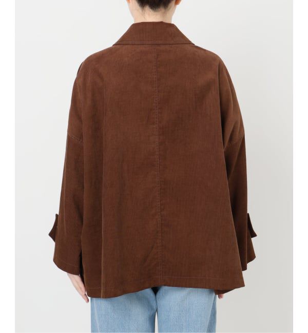 IENA「MACKINTOSH/マッキントッシュ 別注 HUMBIE JACKET コーデュロイ」|ステンカラーコート|