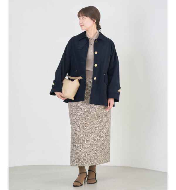 IENA「MACKINTOSH/マッキントッシュ 別注 HUMBIE JACKET コーデュロイ」|ステンカラーコート|