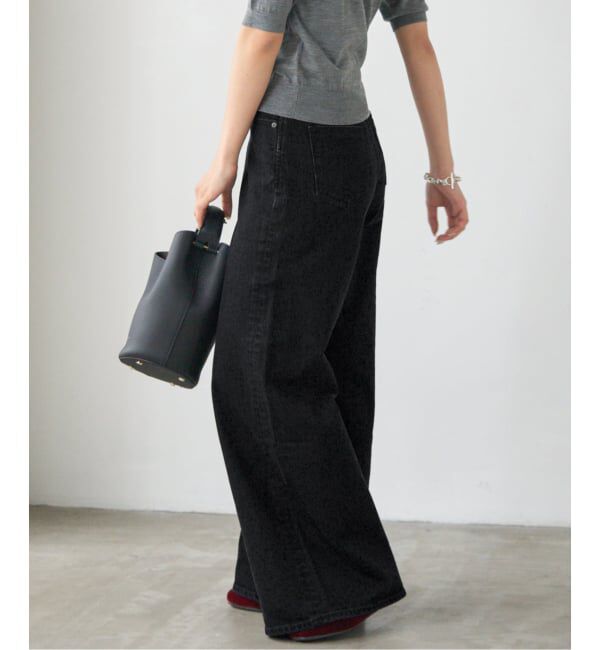 IENA「YANUK/ヤヌーク 別注 Wide Flare ワイドフレアデニム」|デニム|