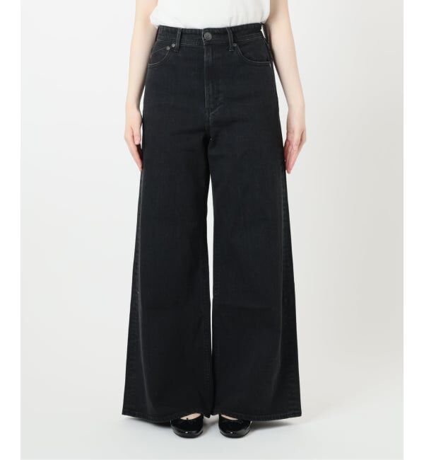 IENA「YANUK/ヤヌーク 別注 Wide Flare ワイドフレアデニム」|デニム|