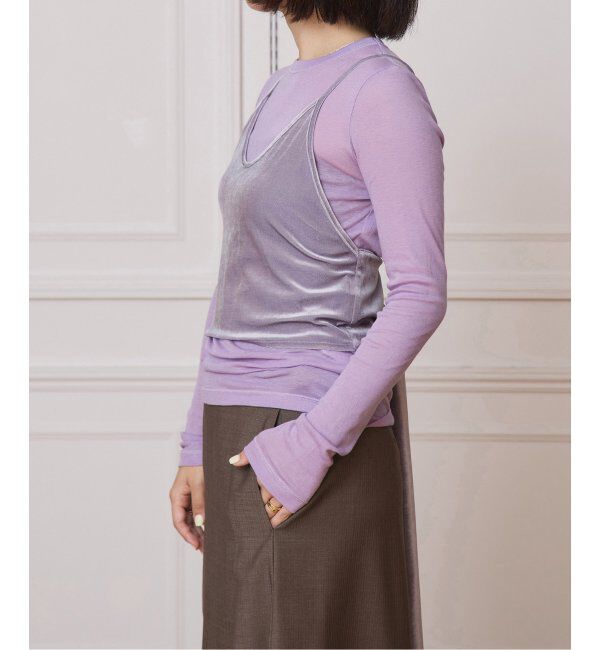 IENA LA BOUCLE「IENA LA BOUCLE シアーフライスプルオーバー」|Tシャツ・カットソー|