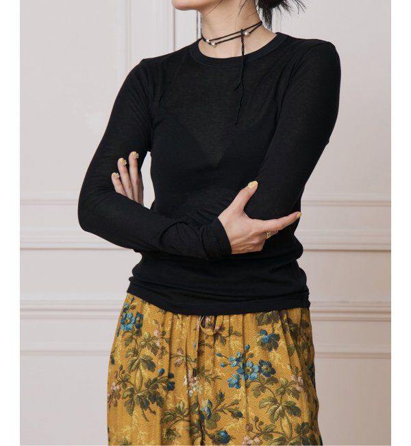 IENA LA BOUCLE「IENA LA BOUCLE シアーフライスプルオーバー」|Tシャツ・カットソー|